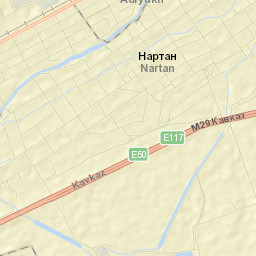 Nartan Street Map