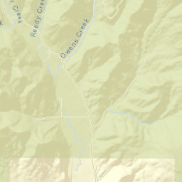 Camas County Street Map