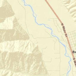 Bellevue Street Map