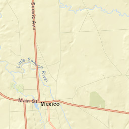 Mexico Street Map
