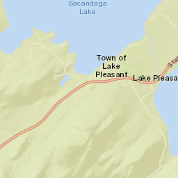 Lake Pleasant Street Map