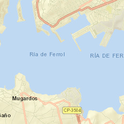 Mugardos Street Map