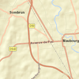 Maubourguet Street Map