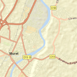 Saubens Street Map
