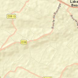 Labastide-Beauvoir Street Map