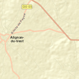 Alignan-du-Vent Street Map