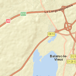 Balaruc-le-Vieux Street Map