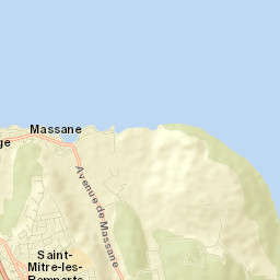 Saint-Mitre-les-Remparts Street Map