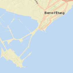 Berre-l'Étang Street Map