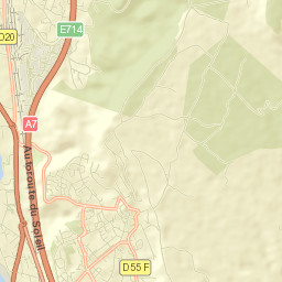 Vitrolles Street Map