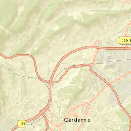 Gardanne Street Map