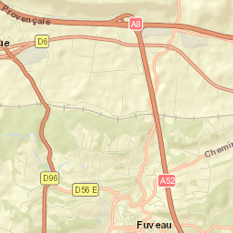 Fuveau Street Map