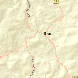 Bras Street Map