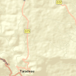 Taradeau Street Map