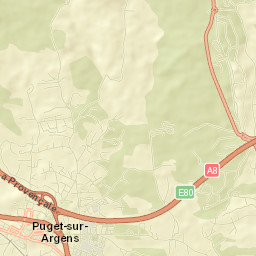 Puget-sur-Argens Street Map