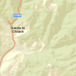 Gaiole in Chianti Street Map