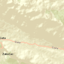 Grad Omiš Street Map