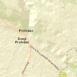 Proložac Street Map