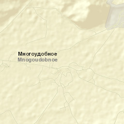 Mnogoudobnoye Street Map