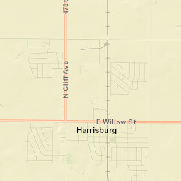Harrisburg Street Map
