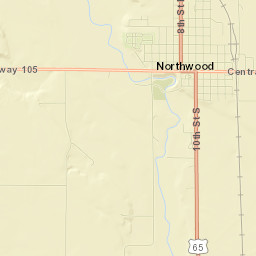 Northwood Street Map