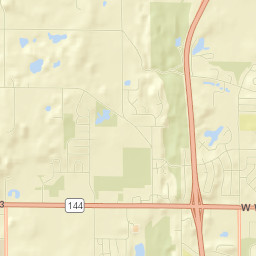 1501-1559 Hummingbird Court, West Bend Street Map