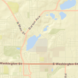 West Bend Street Map