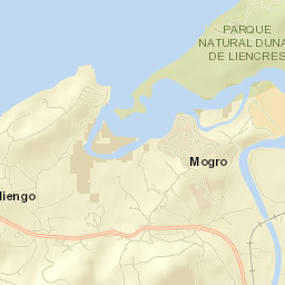Miengo Street Map