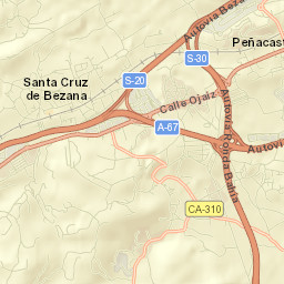 Santa Cruz de Bezana Street Map