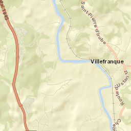 Villefranque Street Map