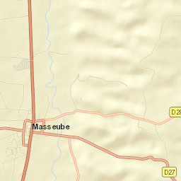 Masseube Street Map
