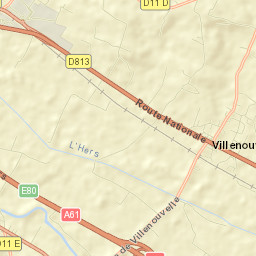 Villenouvelle Street Map