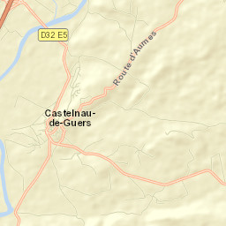 Castelnau-de-Guers Street Map