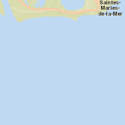 Saintes-Maries-de-la-Mer Street Map