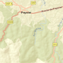 Peynier Street Map