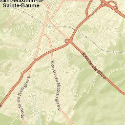 Saint-Maximin-la-Sainte-Baume Street Map