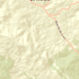 Le Thoronet Street Map