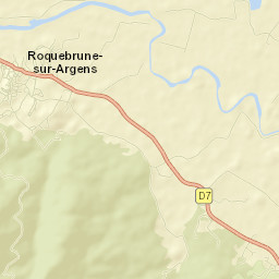 Roquebrune-sur-Argens Street Map
