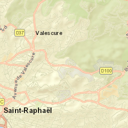 Saint-Raphaël Street Map