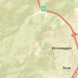 Viciomaggio Street Map