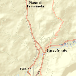 Sassoferrato Street Map