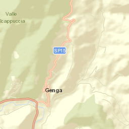 Genga Street Map