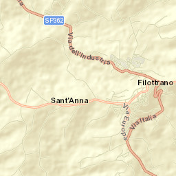 Filottrano Street Map
