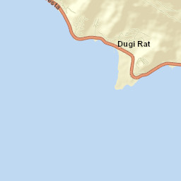 Dugi Rat Općina Street Map