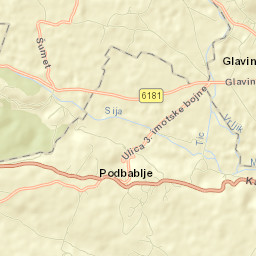 Grad Imotski Street Map