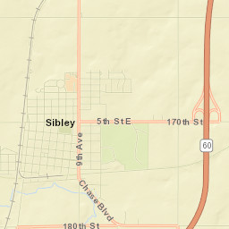 Sibley Street Map