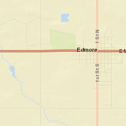 Edmore Street Map