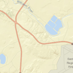 South Sanford Street Map