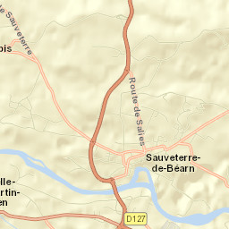 Sauveterre-de-Béarn Street Map