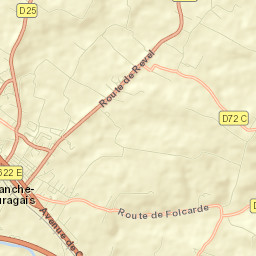 Villefranche-de-Lauragais Street Map